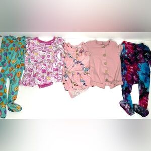 LOT Toddler 12-18 Mo Bamboo | Posh Peanut, Kickee Pants, 3BB, Little One Shop